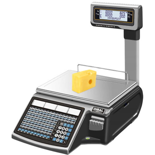 M-525T Waga etykietująca DIBAL [6/15kg][36x26cm] 2