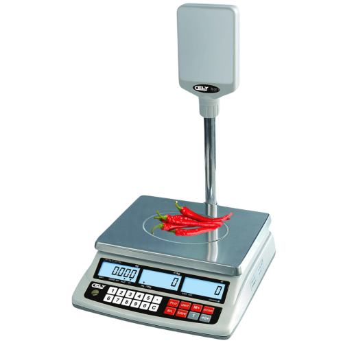 SPC-T Legalizowana waga sklepowa DIBAL [6/15 kg][30x23cm] 2