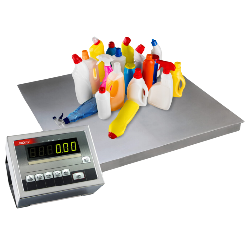 4BA/N-C Waga platformowa nierdzewna Axis [300kg-1,5t][1,25x1,25m] 11