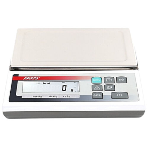 BD/T Waga stołowa techniczna AXIS [0,6-15kg][22,5x16,5cm] 2