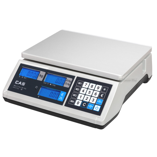 ER JUNIOR 30B RS Legalizowana waga sklepowa CAS [15/30kg-5/10g][29x20,9cm] 2
