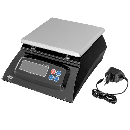 KD7000 Waga elektroniczna czarna + zasilacz [7kg/1g] 2
