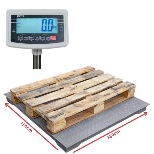 Waga platformowa [1,5x1,5m] [1,5t/0,5kg] VW 1