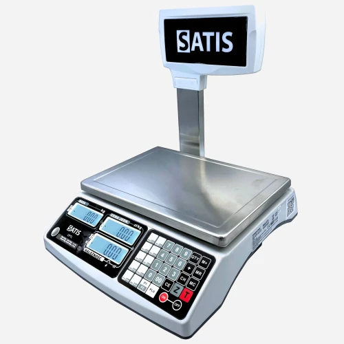 CPTL Legalizowana waga sklepowa SATIS [15/30kg] RS 2
