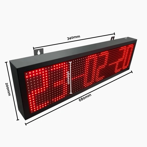 Wyświetlacz zewnętrzny Keli FX-7-RED 1 6