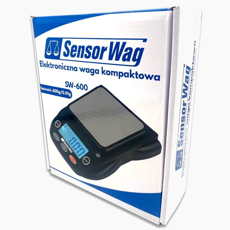 SW600 Waga kompaktowa kieszonkowa [600g/0,01g] 9