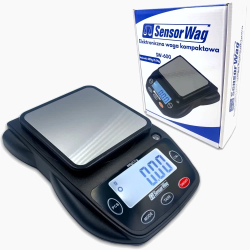 SW600 Waga kompaktowa kieszonkowa [600g/0,01g] 1