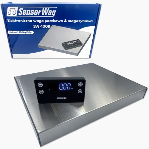 SW-100B Waga magazynowa, paczkowa [100kg/50g][293x353mm] 1