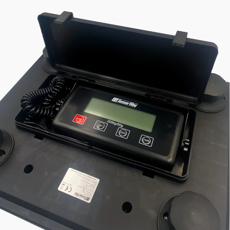 SW-200 Waga magazynowa do paczek [200kg/50g][388x305mm] 9