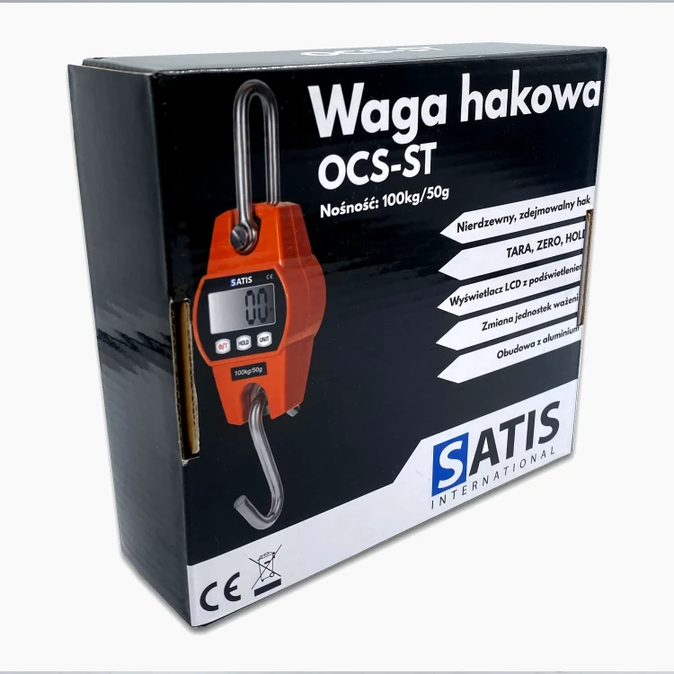 OCS-ST Waga hakowa SATIS [100kg/50g]  4