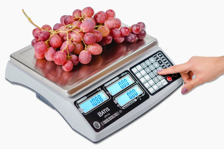 CPT-10 Legalizowana waga sklepowa SATIS [6/15kg] 4