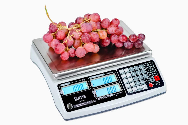 CPT-10 RS 232 Legalizowana waga sklepowa SATIS [15/30kg] 9