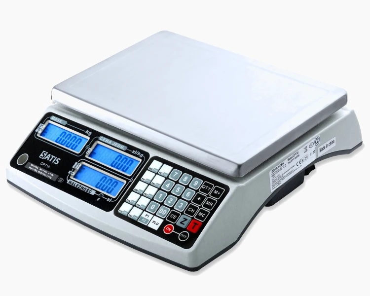 CPT-10 RS 232 Legalizowana waga sklepowa SATIS [6/15kg] 3