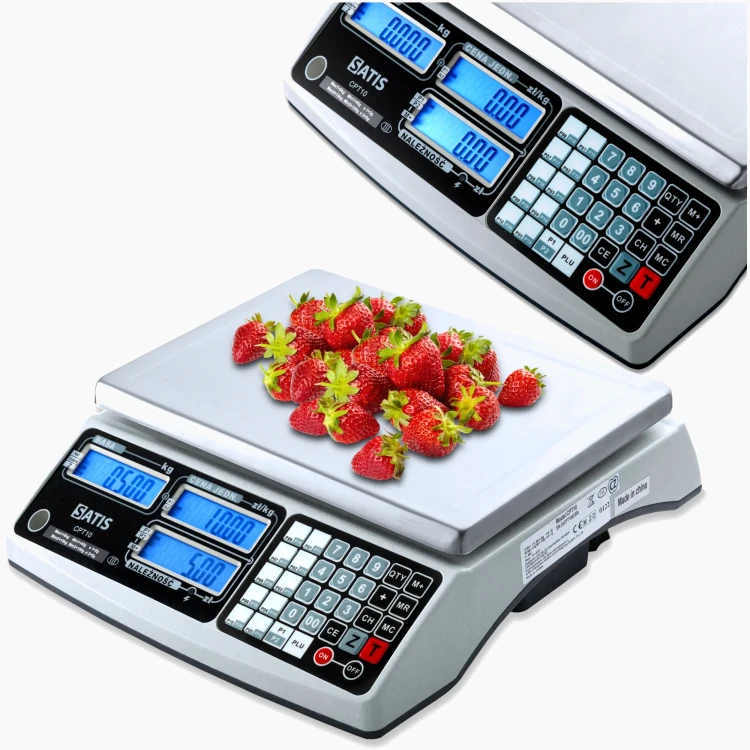 CPT-10 RS 232 Legalizowana waga sklepowa SATIS [6/15kg] 7
