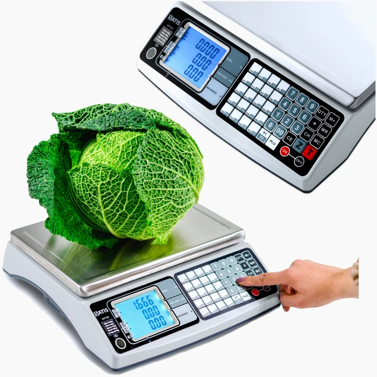 CPT-20 Legalizowana waga sklepowa SATIS [6/15kg] 3