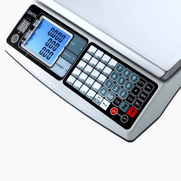 CPT-20 Legalizowana waga sklepowa SATIS [15/30kg] 10