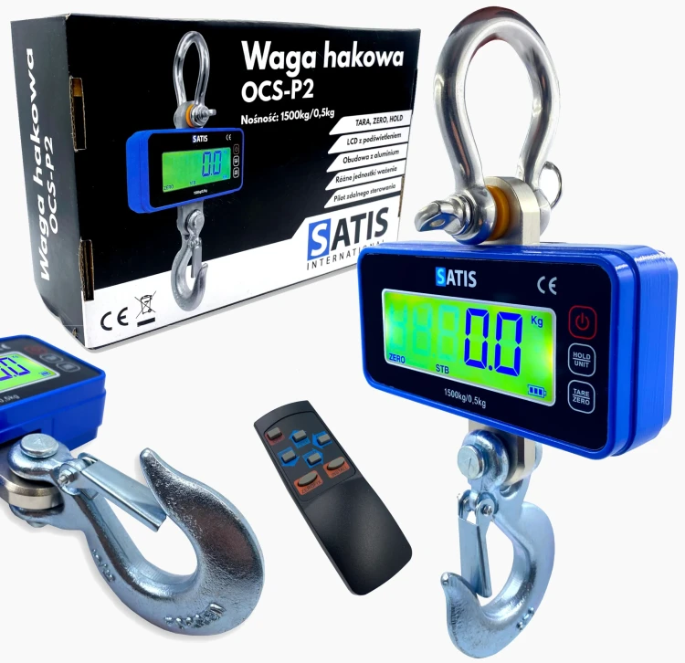 OCS-P2 Waga hakowa Satis [1,5t/0,5kg] 1