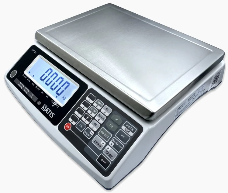 CWT-22 Legalizowana waga licząca sztuki SATIS [15/30kg-5/10g][22x31cm] RS232 7