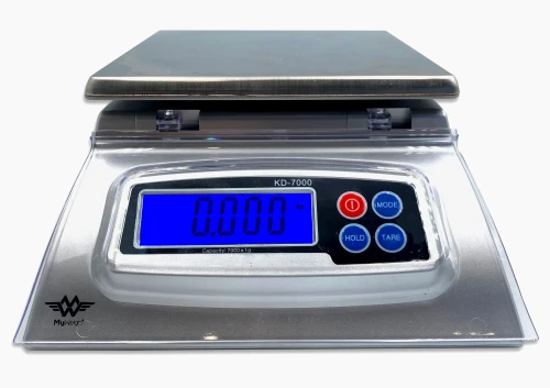 KD7000 Waga elektroniczna srebrna + zasilacz [7kg/1g] 1