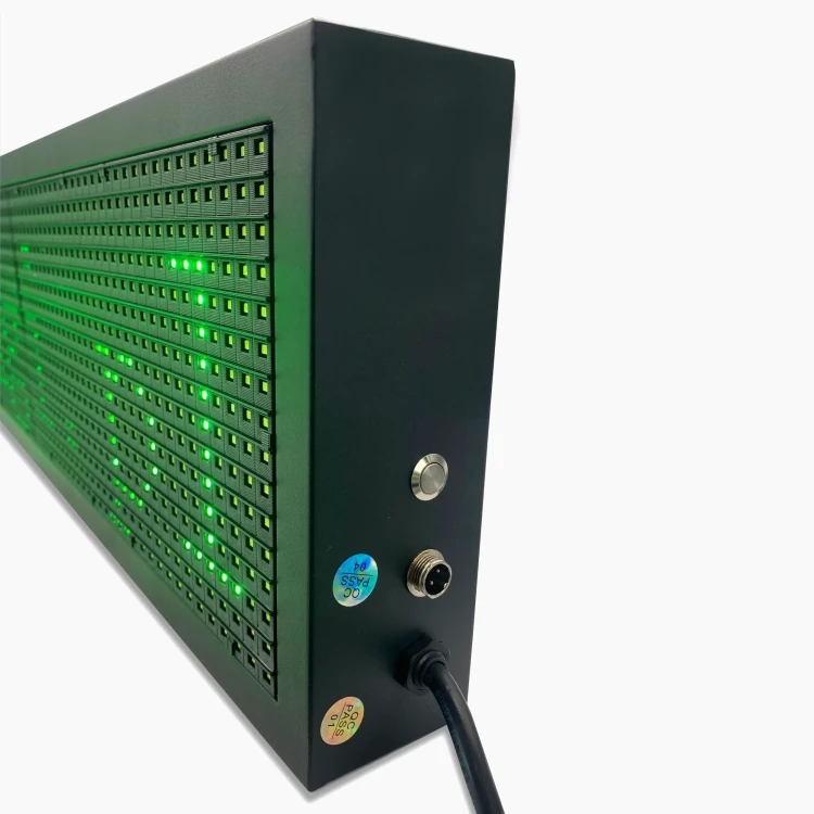 Wyświetlacz zewnętrzny z czujnikiem optycznym Keli FX-7O-GREEN 9