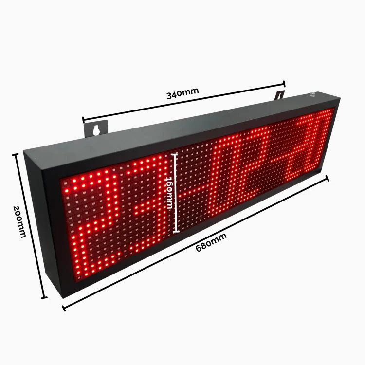 Wyświetlacz zewnętrzny Keli FX-7-RED 1 6