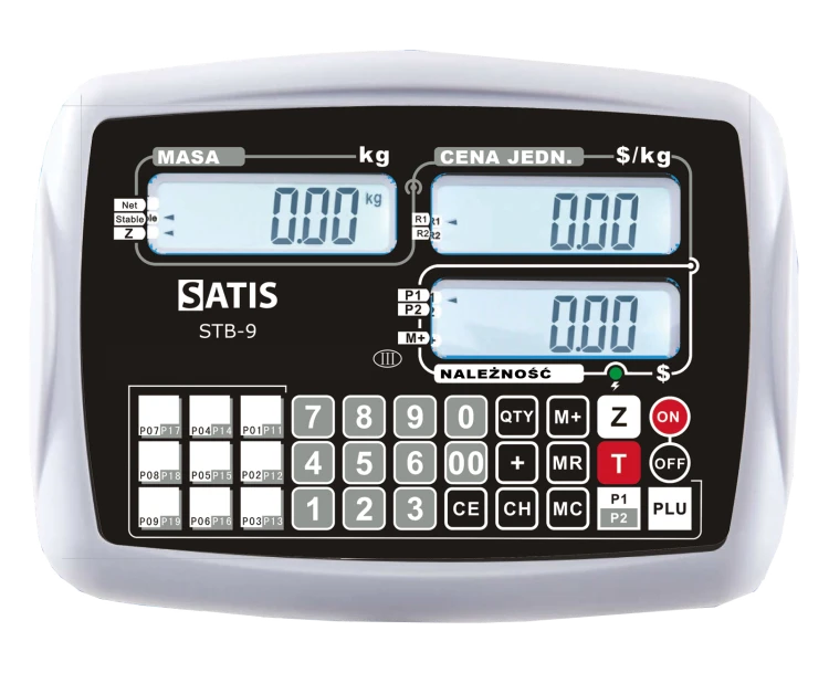 STB-9 Miernik wagowy kalkulacyjny SATIS [LCD, OIML] 2
