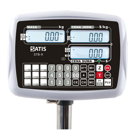 STB-9 Miernik wagowy kalkulacyjny SATIS [LCD, OIML] 1