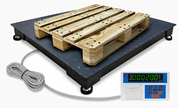 Waga platformowa z drukarką M-P [1,5t/0,5kg] [1,2x1,2m] 1