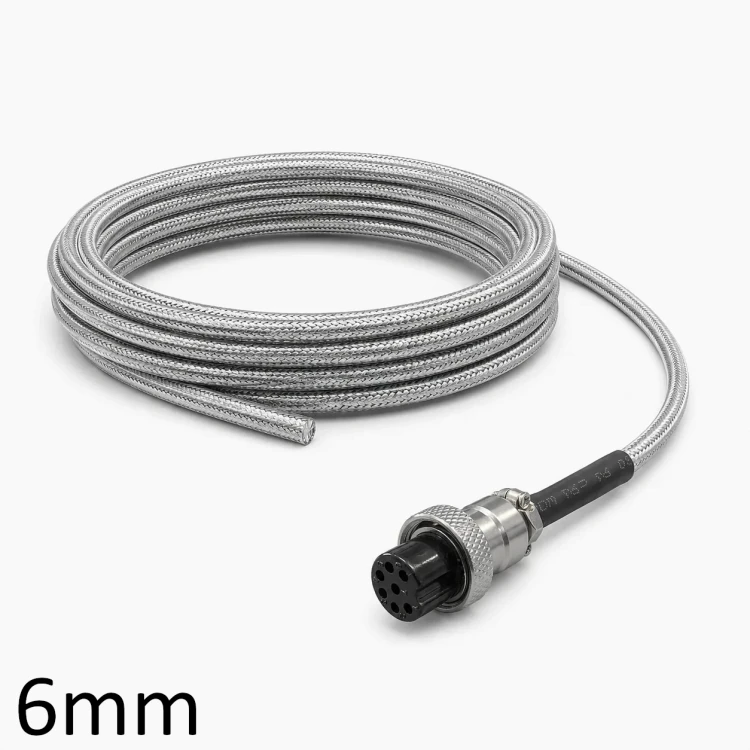 Przewód 6mm, 4 żyłowy, zabezpieczony: 5m SATIS 1