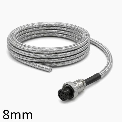 Przewód 8mm, 6 żyłowy, zabezpieczony: 5m SATIS 1