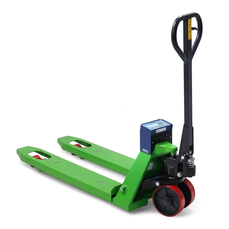 Wózek paletowy z wagą DINI ARGEO TPWN "EASY" [2t/0,5kg]