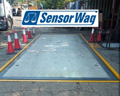 Waga samochodowa stalowo-betonowa zagłębiona [50T] [18x3m] 2